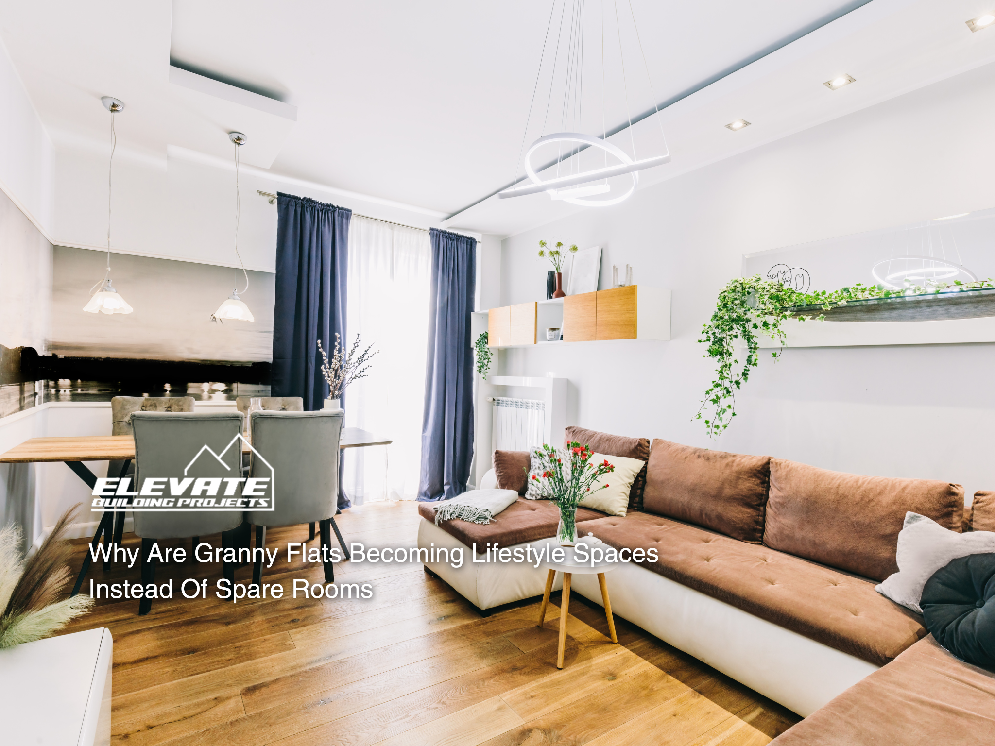 Backyard granny flat styled as a home office and creative space reflecting Australian granny flat trends in 2026