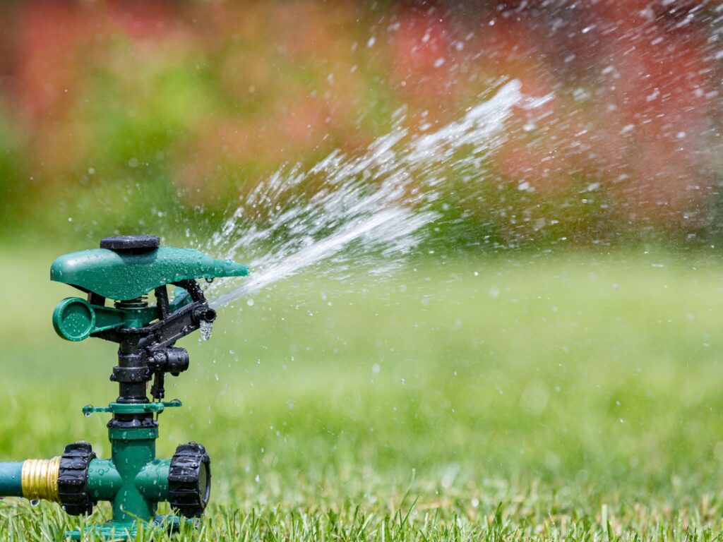 Water connection system illustrating shared utilities for granny flats and tiny homes