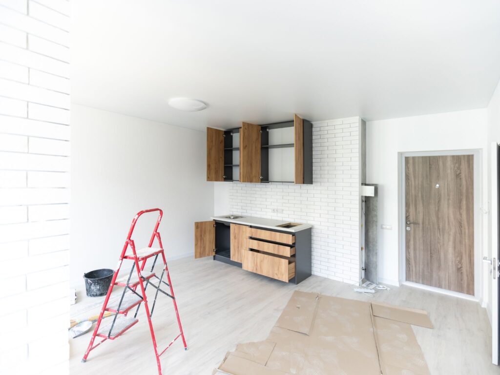 Small kitchen renovations and repaint.